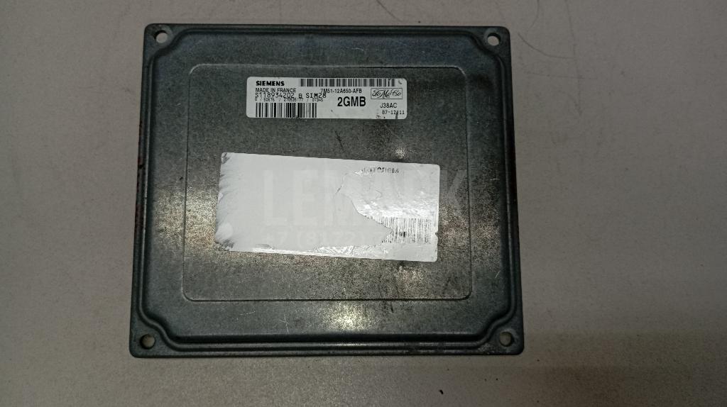Блок управления двигателем 7M5112A650AFB Ford