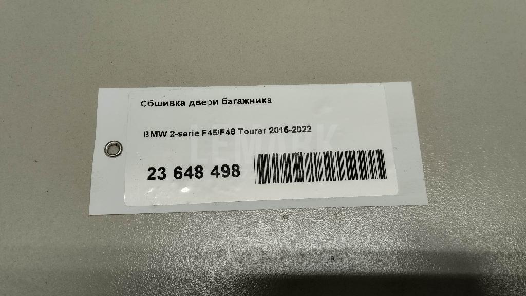 Обшивка двери багажника для  BMW 7-serie E65/E66 2001-2008