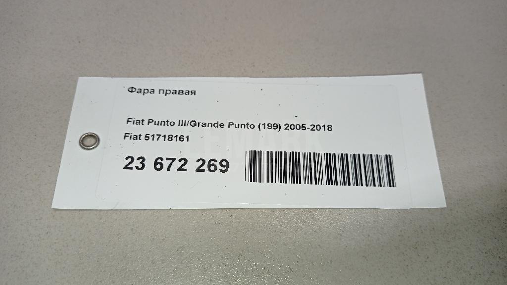 Фара правая для  Ford