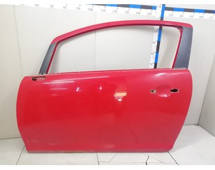 Дверь передняя левая для Opel Corsa D 2006-2015 с разбора состояние удовлетворительное