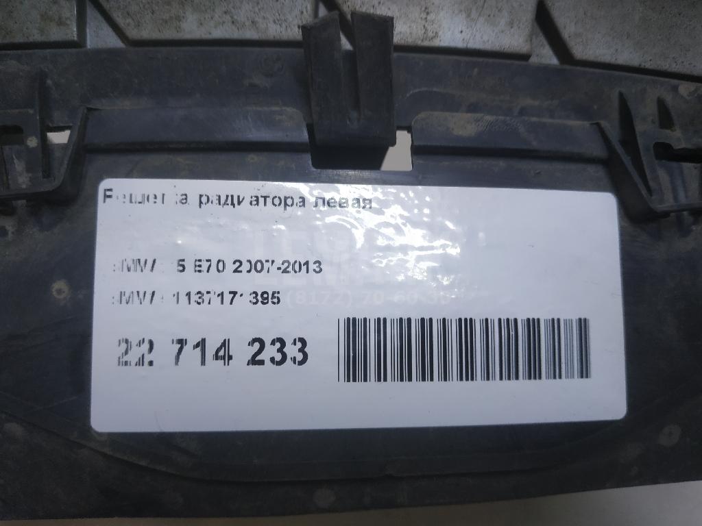 Решетка радиатора левая для  BMW 6-serie E63 2004-2009