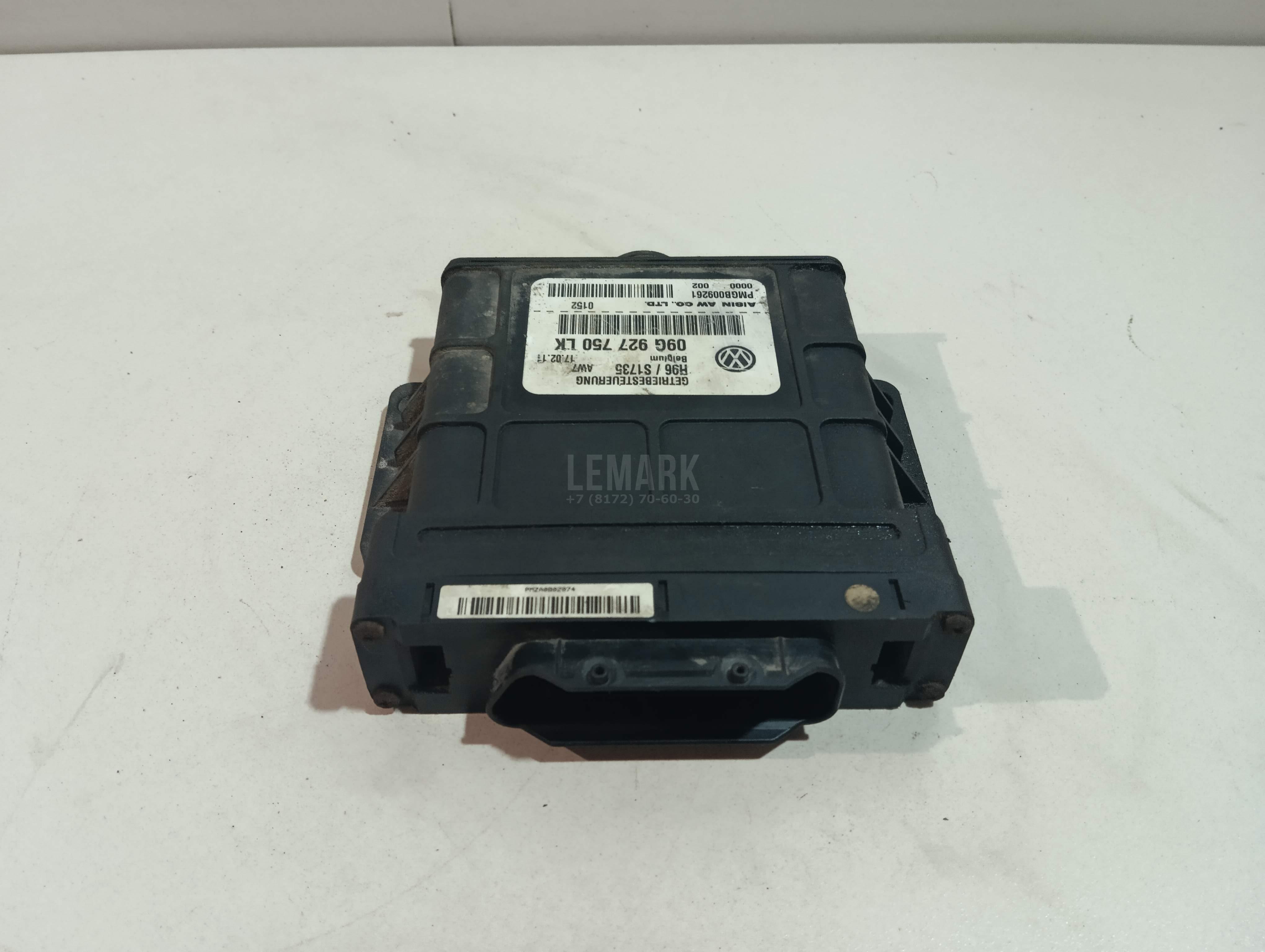 Блок управления АКПП 09G927750LK VAG