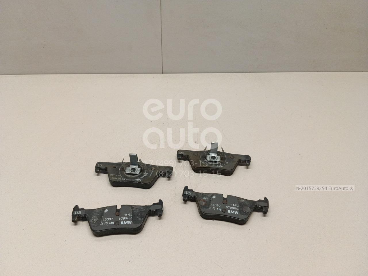 Колодки тормозные задние дисковые к-кт BMW 34218855013