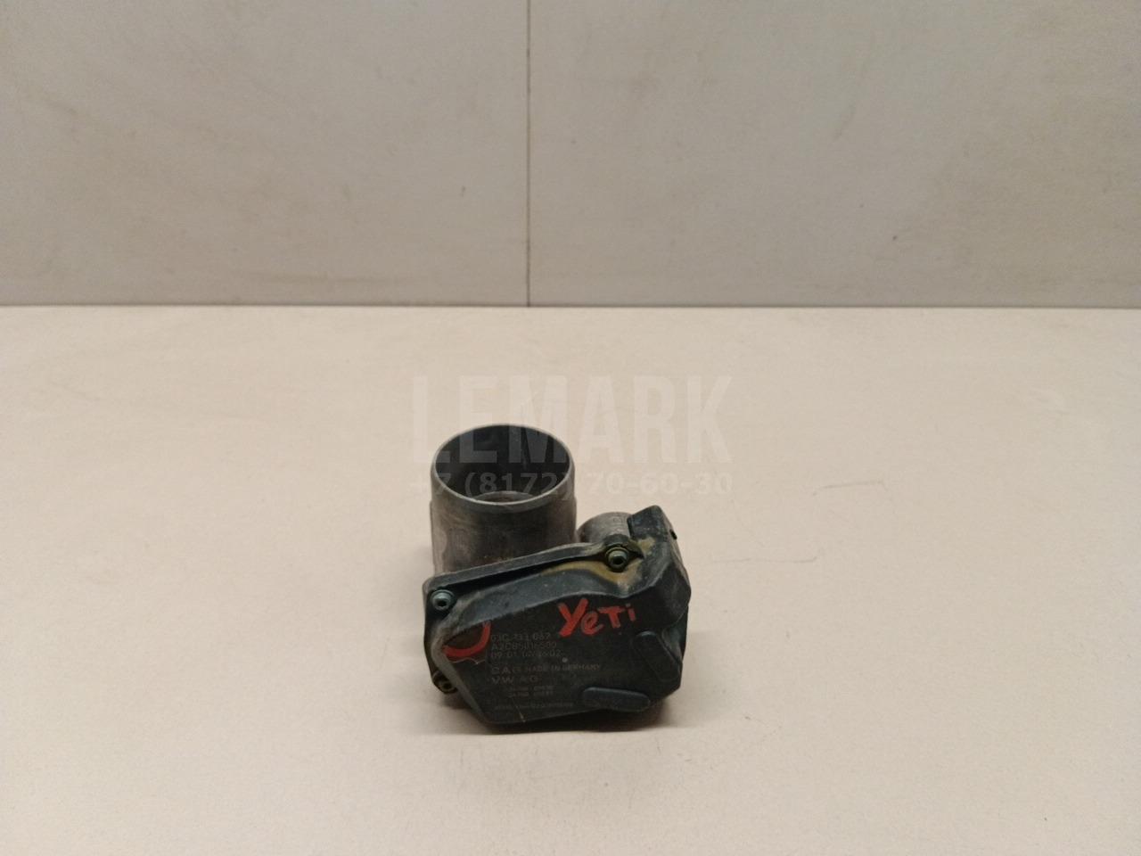 Заслонка дроссельная электрическая 03F133062 VAG