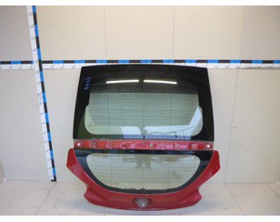Дверь багажника со стеклом для Hyundai Veloster 2011-2017 с разбора состояние отличное