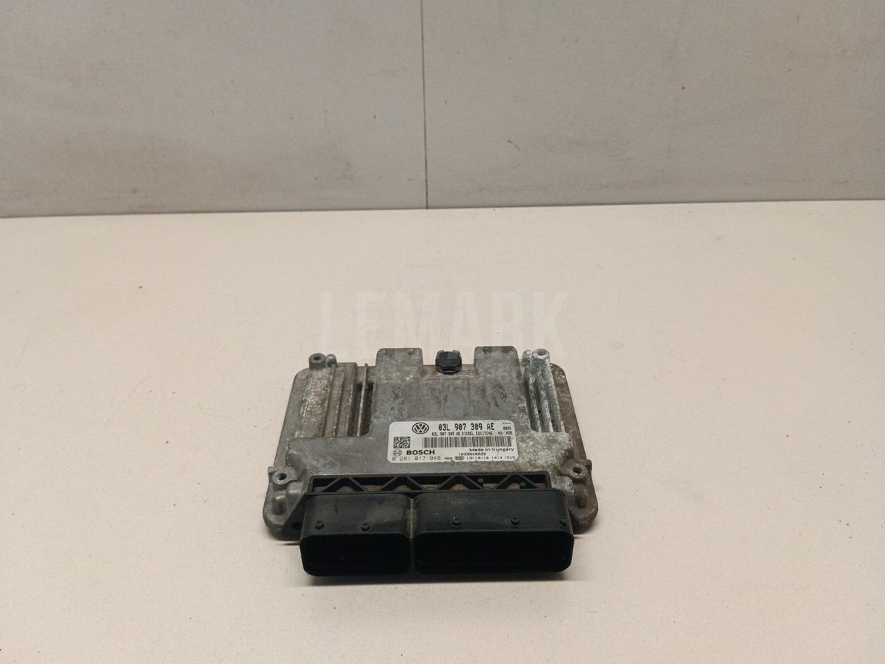 Блок управления двигателем 03L906018PS360 VAG
