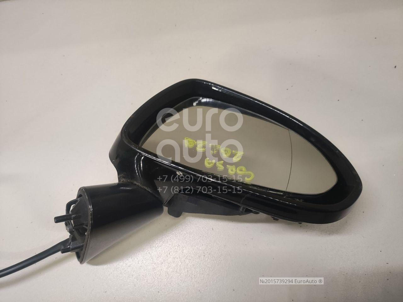 Зеркало правое электрическое для Opel Corsa D 2006-2015 в Москве