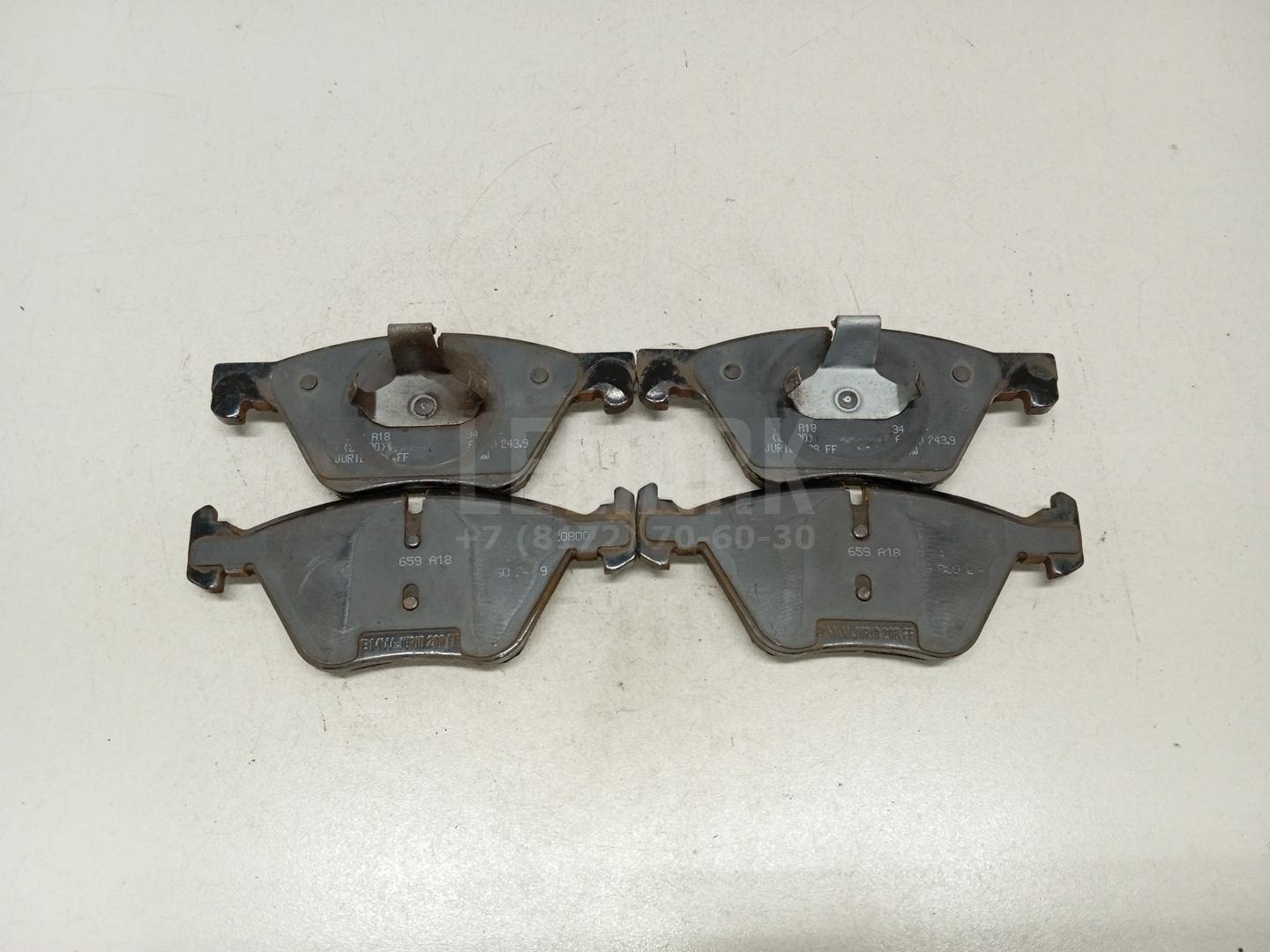 Колодки тормозные передние к-кт 34118847064 BMW