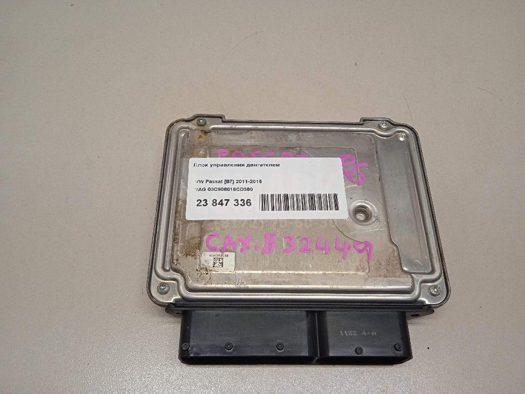 Блок управления двигателем 03C906016CD360 VAG
