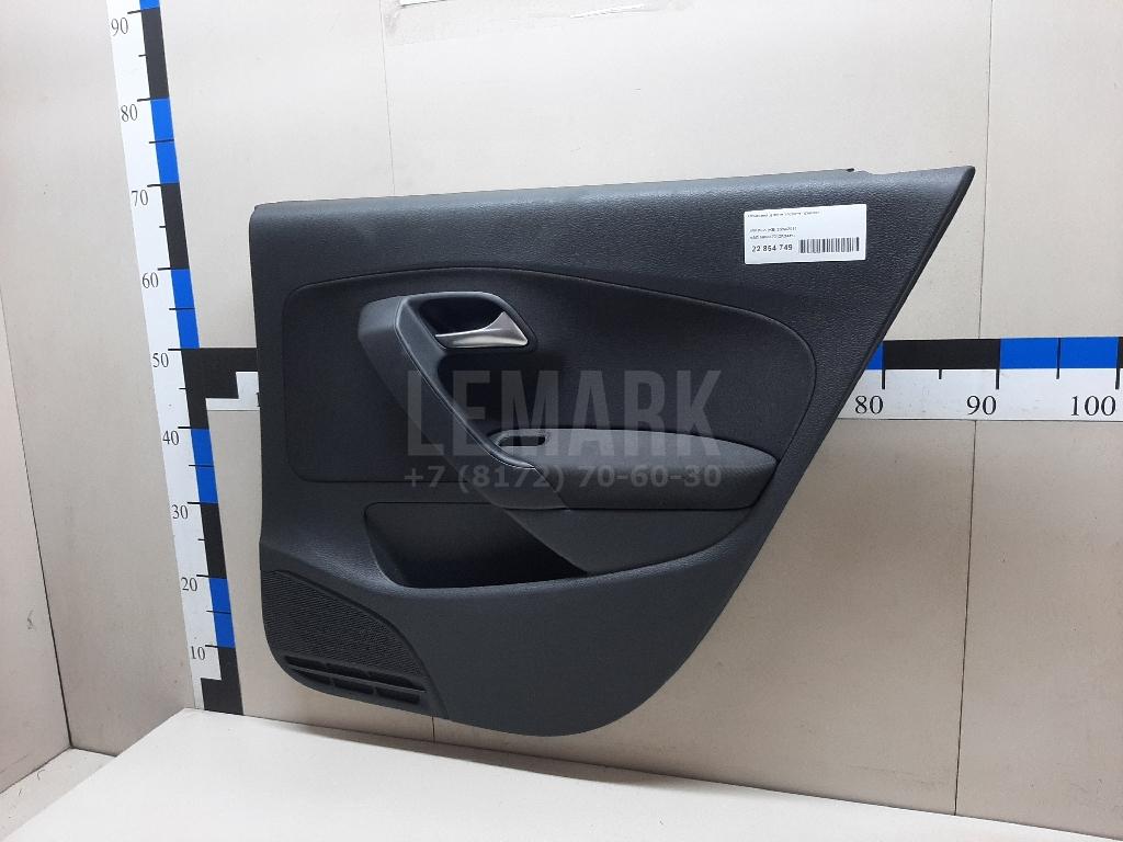 Обшивка двери задней правой 6R6867212ADAPC VAG