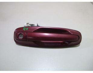 Ручка двери передней наружная правая для Daewoo Nubira 2003-2007 с разбора состояние хорошее