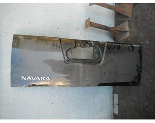 Дверь багажника нижняя для Nissan Navara (D40) 2005-2015 с разборки состояние хорошее