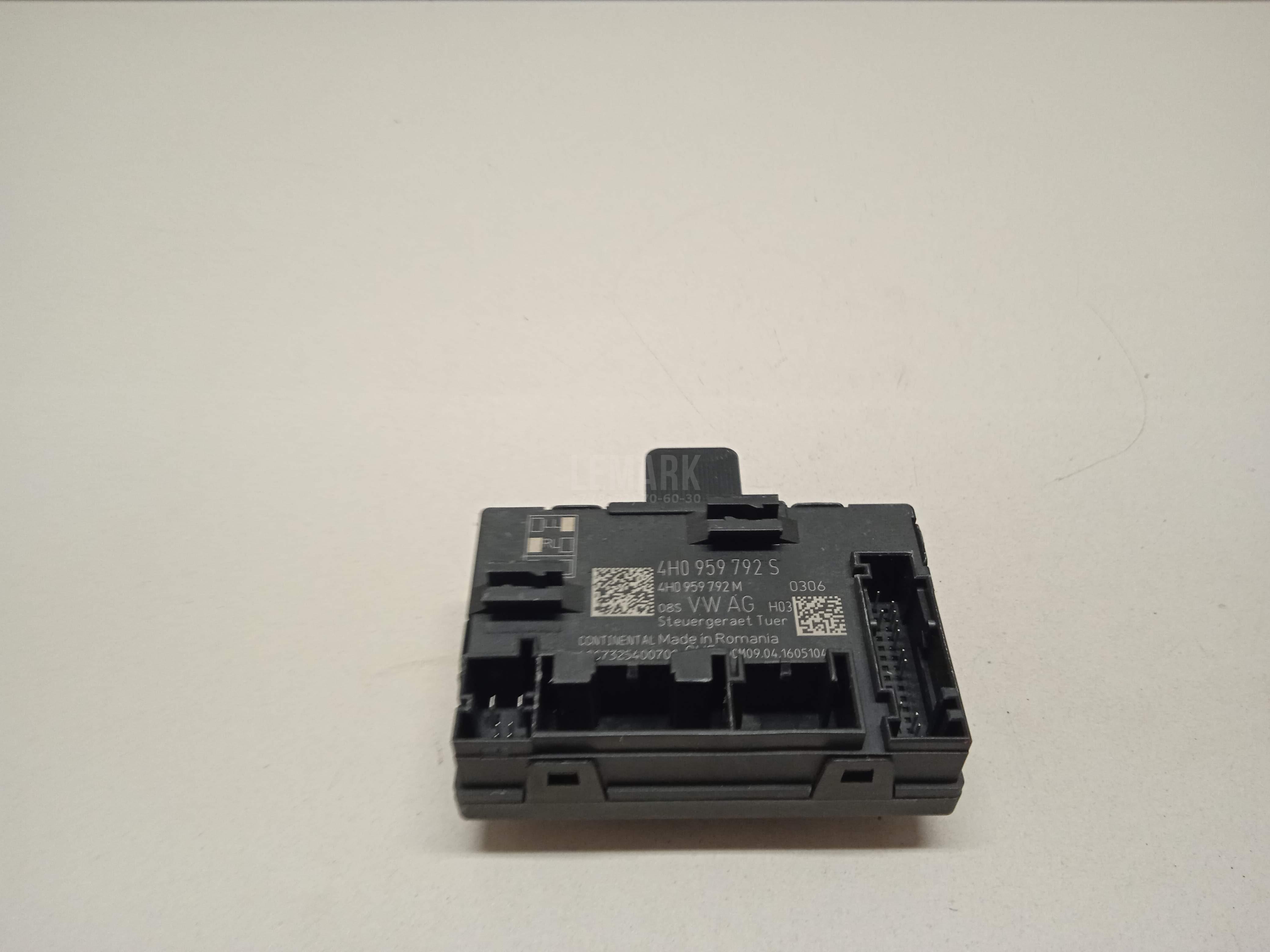 Блок комфорта 4H0959792SZ0N VAG