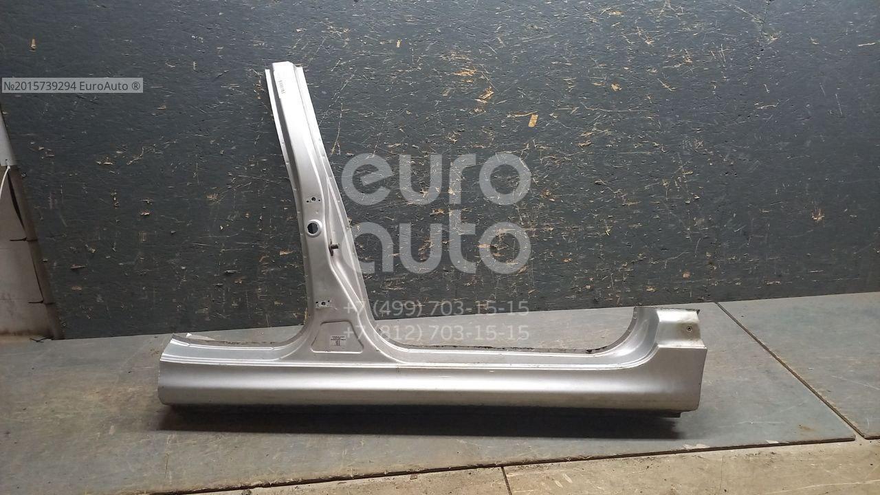 Порог со стойкой правый для Peugeot 206 1998-2012 в Москве