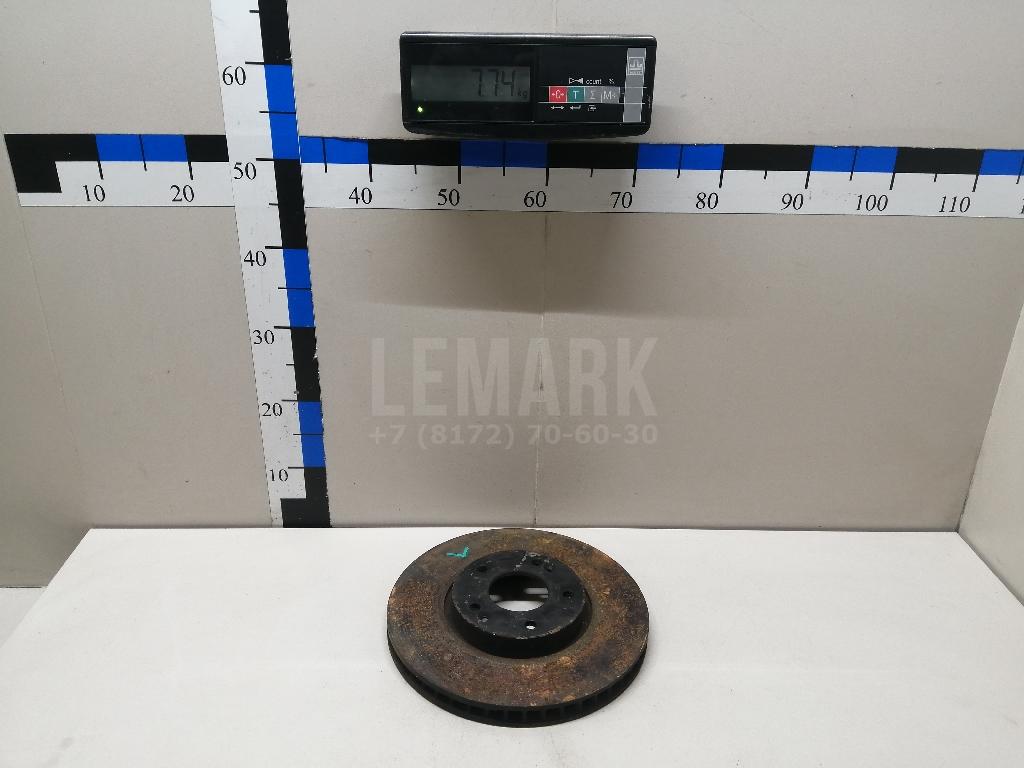 Диск тормозной передний вентилируемый 51712A7000 Hyundai-Kia