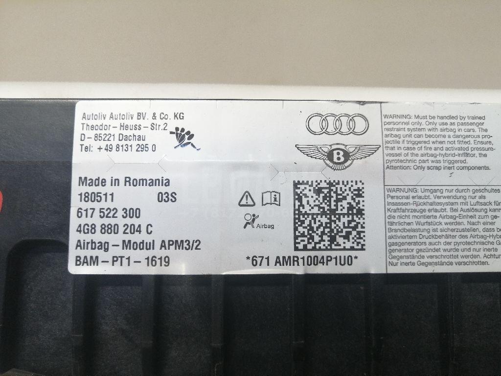 Подушка безопасности пассажирская (в торпедо) для  Audi A6 [C7,4G] 2011-2018