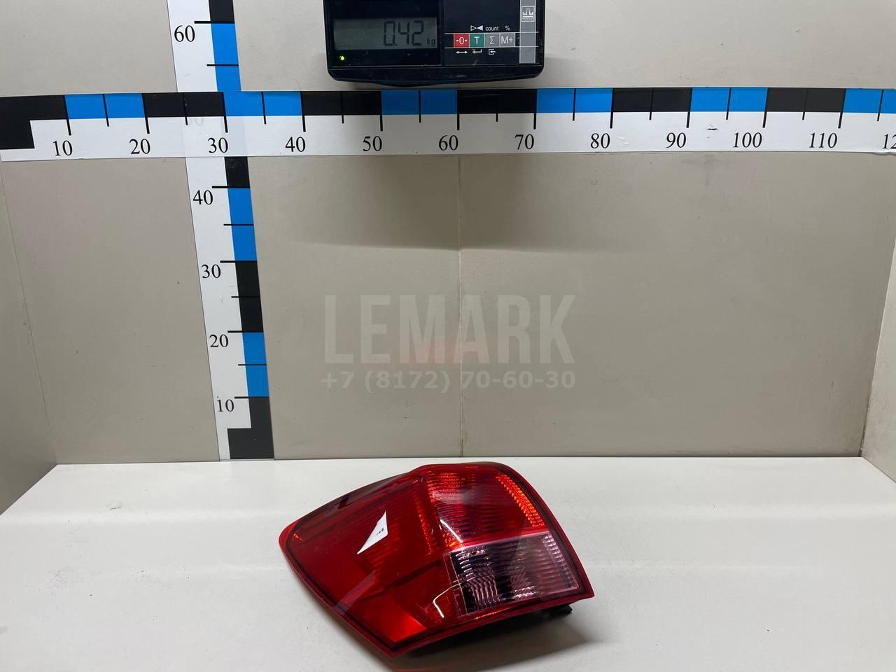 Фонарь задний наружный левый 26559JD00A Nissan