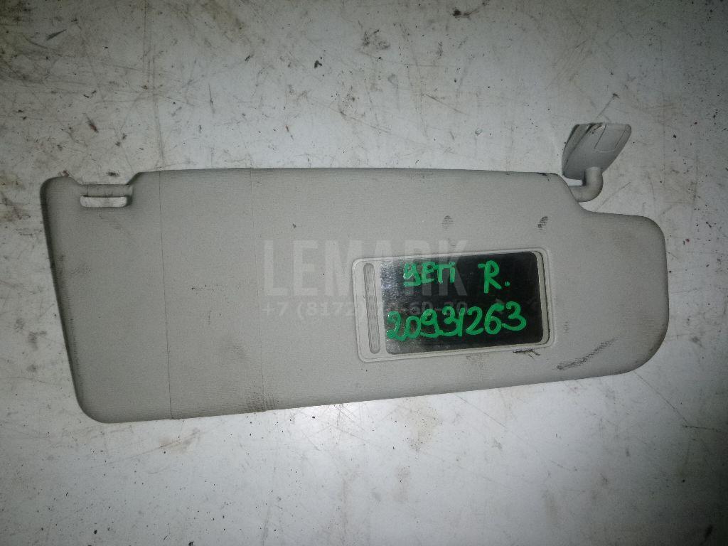 Козырек солнцезащитный (внутри) 1Z0857552BG2F4 VAG