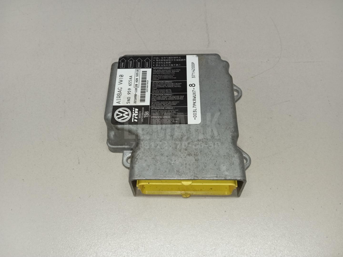 Блок управления AIR BAG 5N0959655AA20G VAG
