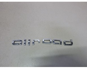 Эмблема на крышку багажника для Audi Allroad quattro 2006-2012 б/у состояние хорошее