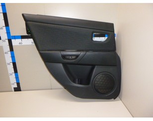 Обшивка двери задней левой для Mazda Mazda 3 (BK) 2002-2009 с разбора состояние отличное