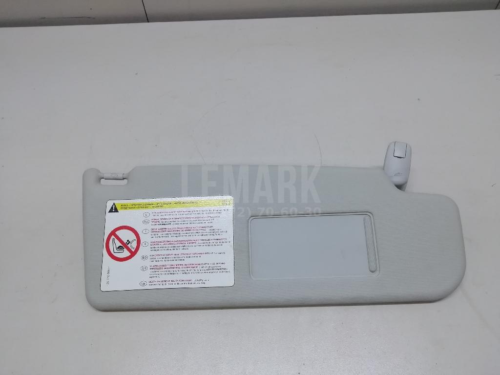 Козырек солнцезащитный (внутри) 1Z0857552BR2F4 VAG