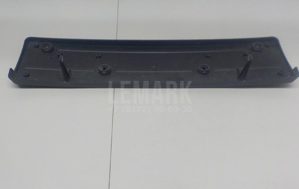 Накладка переднего бампера под номер для  BMW X1 E84 2009-2015