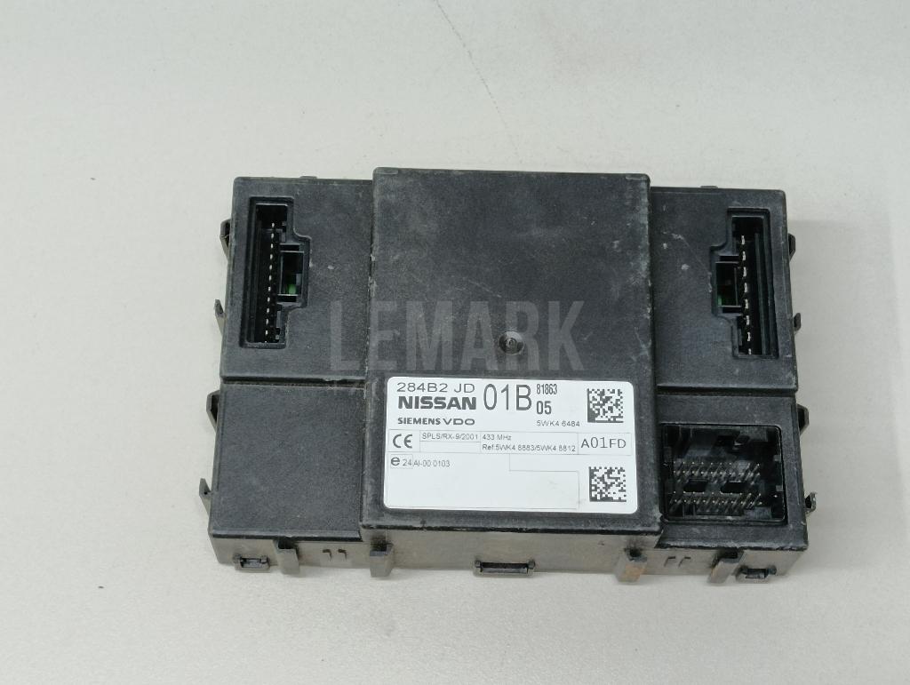Блок комфорта 284B2JD01B Nissan