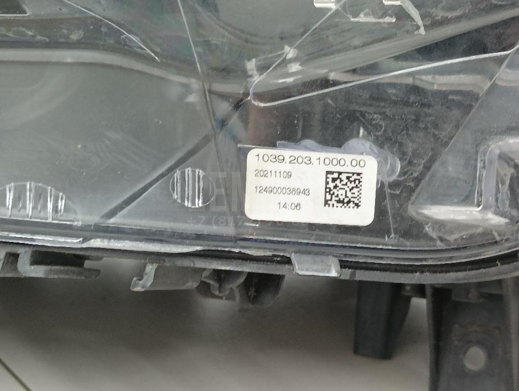 Фара левая для  Audi 80/90 [B3] 1986-1991
