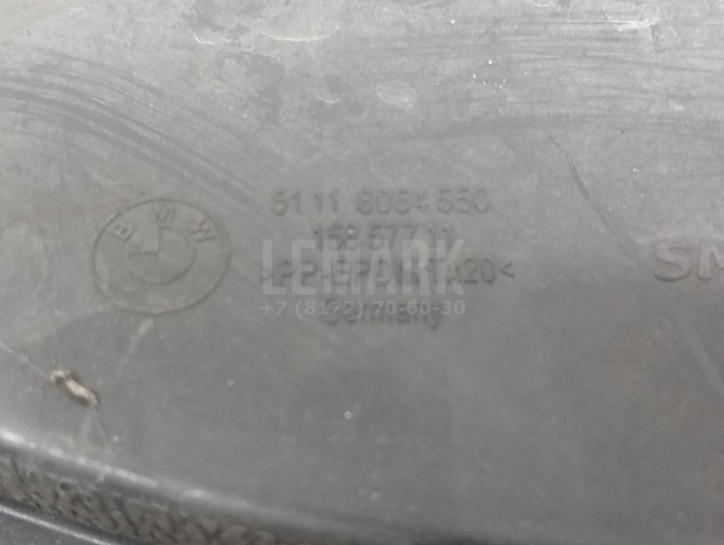 Накладка на решетку правая для  BMW X1 E84 2009-2015