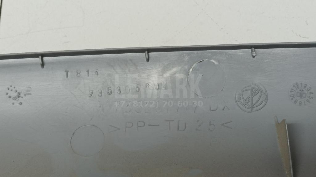 Обшивка стойки для  Fiat Multipla 1999-2010