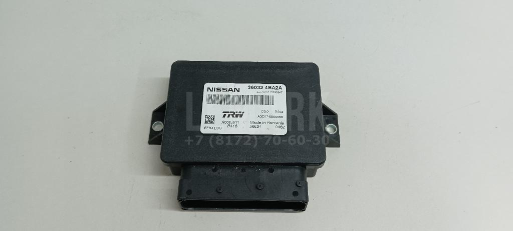 Блок управления парковочным тормозом 360324BA2A Nissan