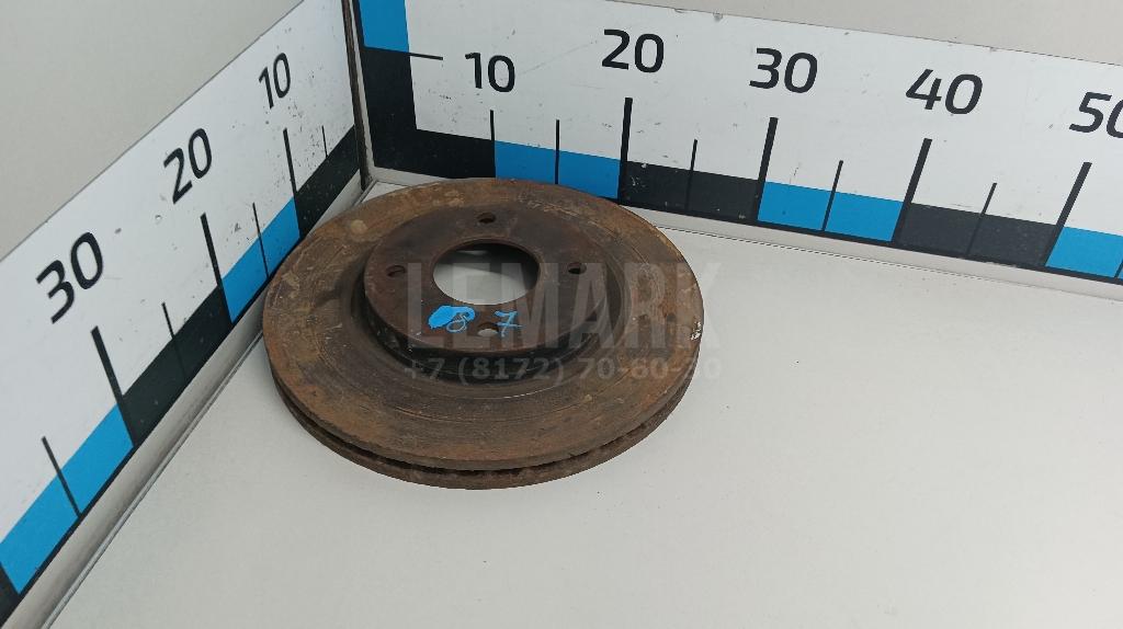 Диск тормозной передний вентилируемый 40206EM10A Nissan