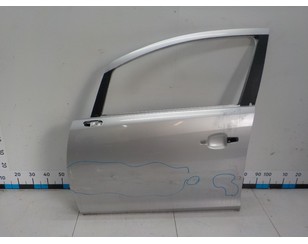 Дверь передняя левая для Opel Corsa D 2006-2015 БУ состояние удовлетворительное