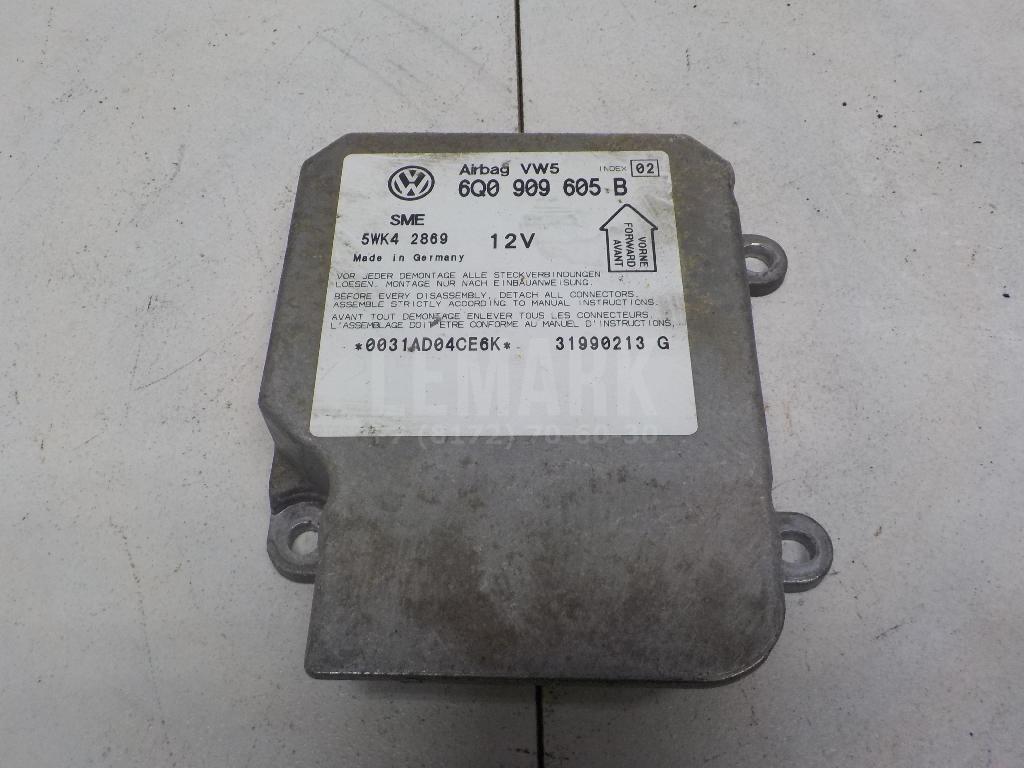 Блок управления AIR BAG 6Q0909605B VAG