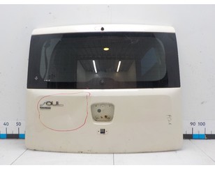 Дверь багажника со стеклом для Kia Soul 2009-2014 с разборки состояние удовлетворительное