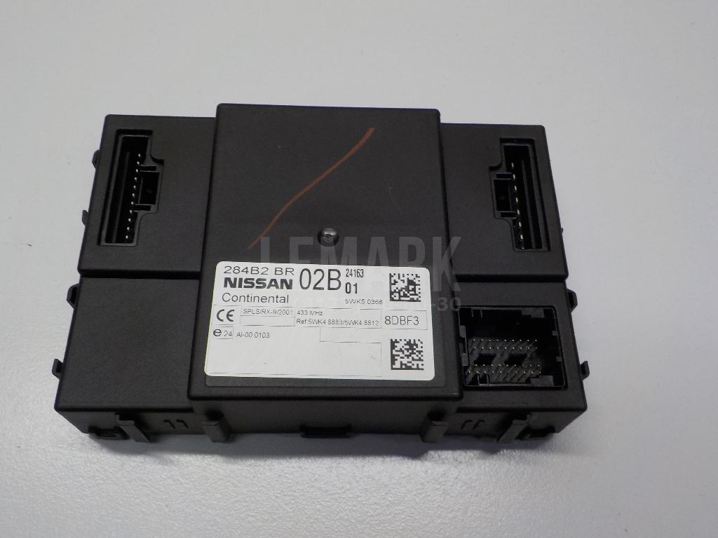 Блок электронный 284B2BR02B Nissan