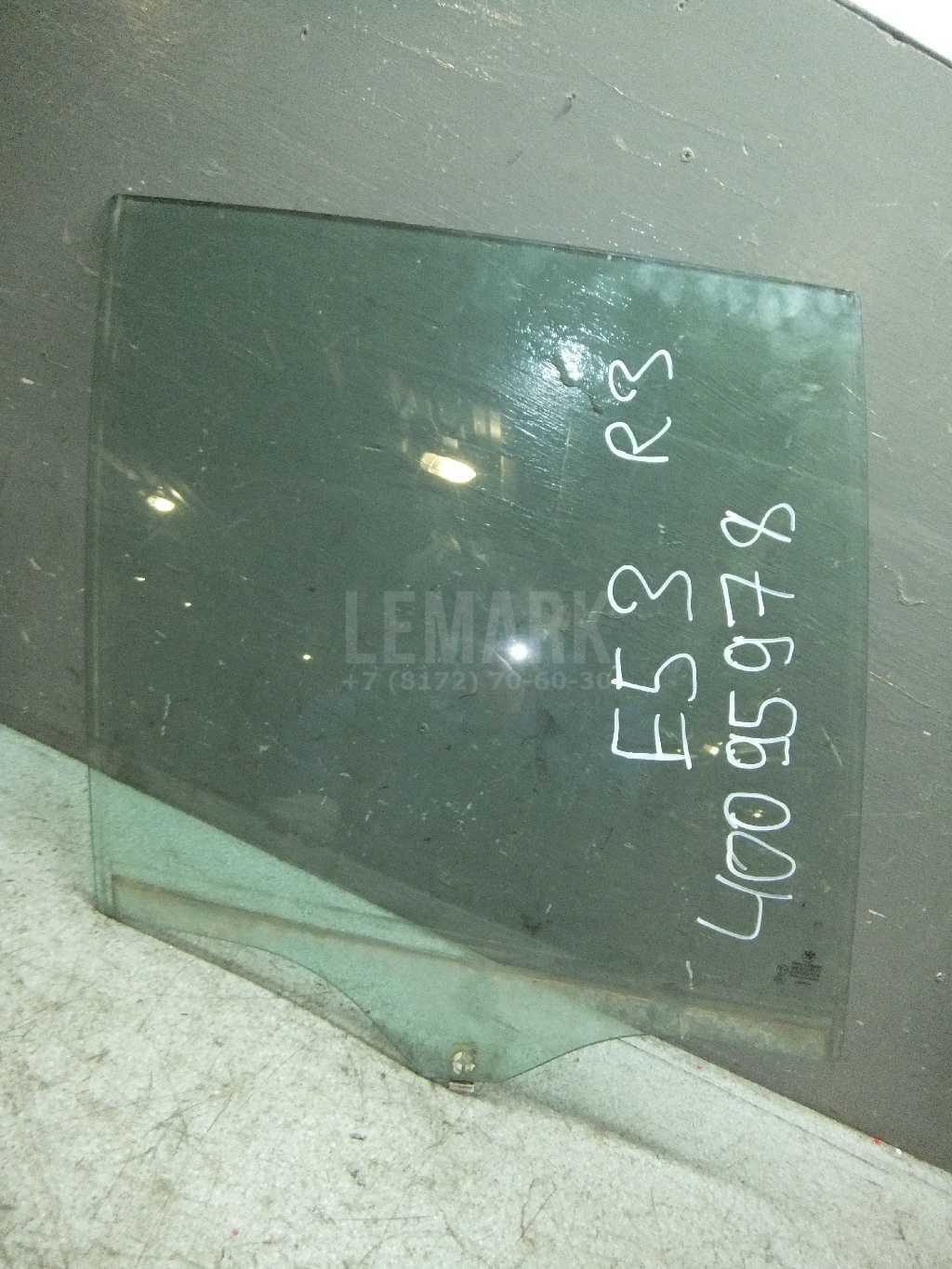 Стекло двери задней правой