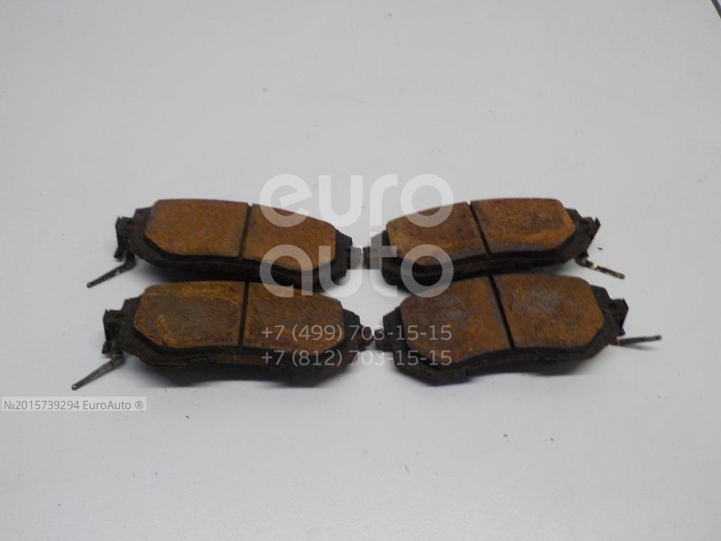 Колодки тормозные передние SUBARU 26296SC021