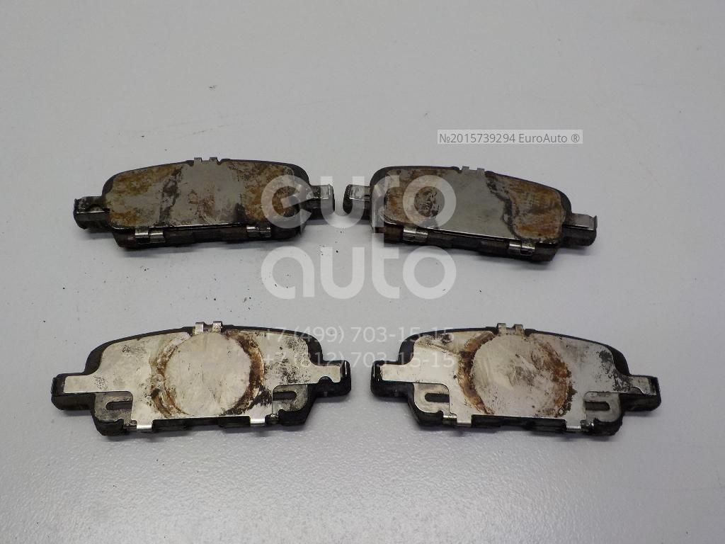 колодки тормозные задние SUZUKI 5580077K00