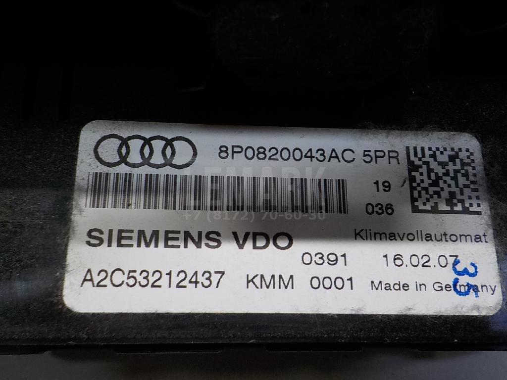 Блок управления климатической установкой для  Audi A6 [C6,4F] 2004-2011