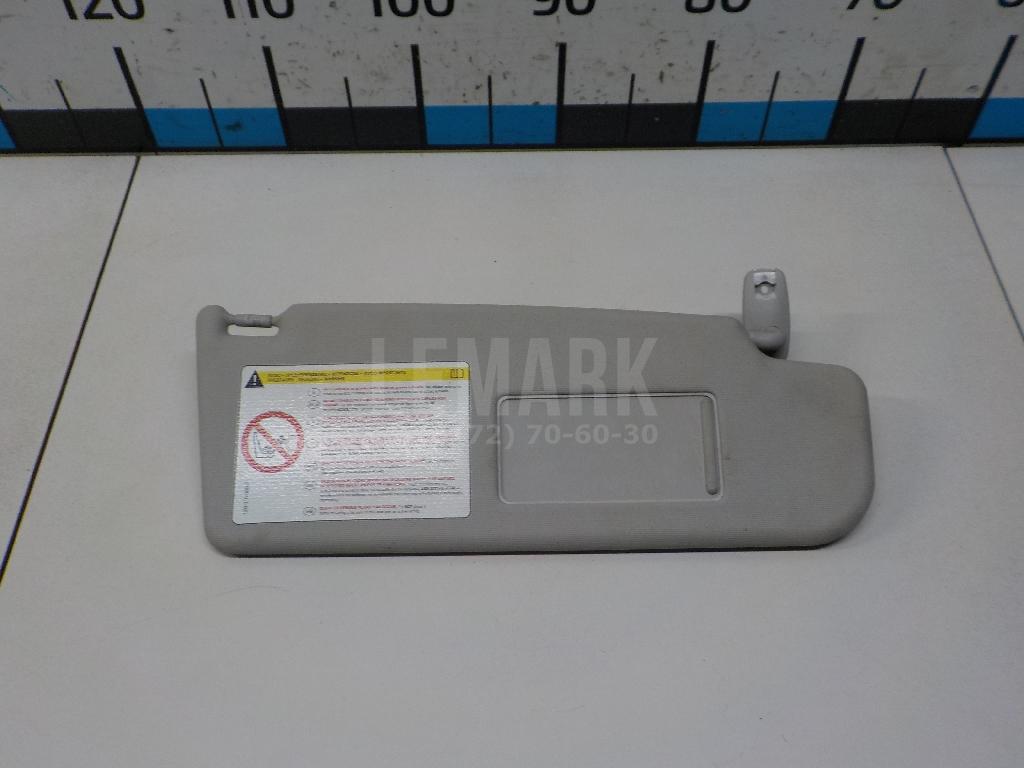 Козырек солнцезащитный (внутри) 1Z0857552BR2F4 VAG