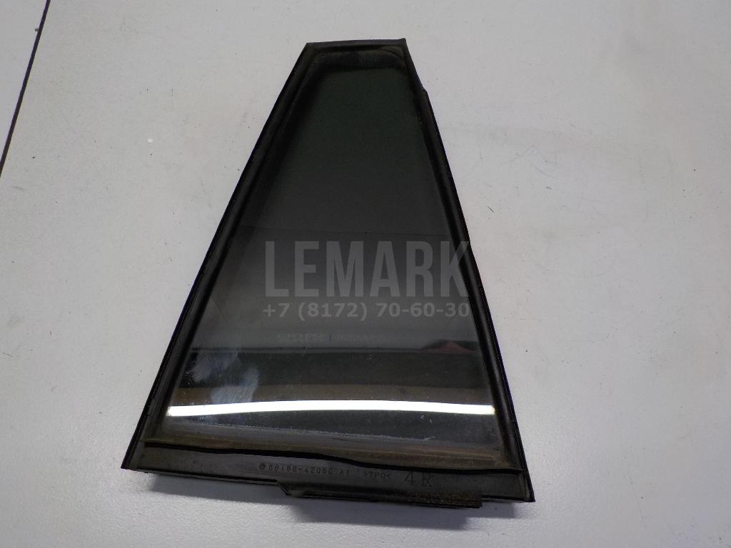 Стекло двери задней правой (форточка) 6812342140 Toyota