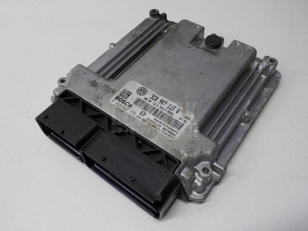Блок управления двигателем 3C0907115Q VAG