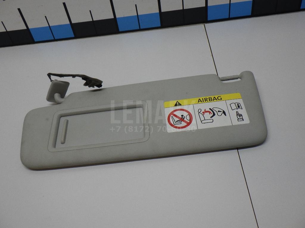 Козырек солнцезащитный (внутри) 5G0857551AS2F4 VAG