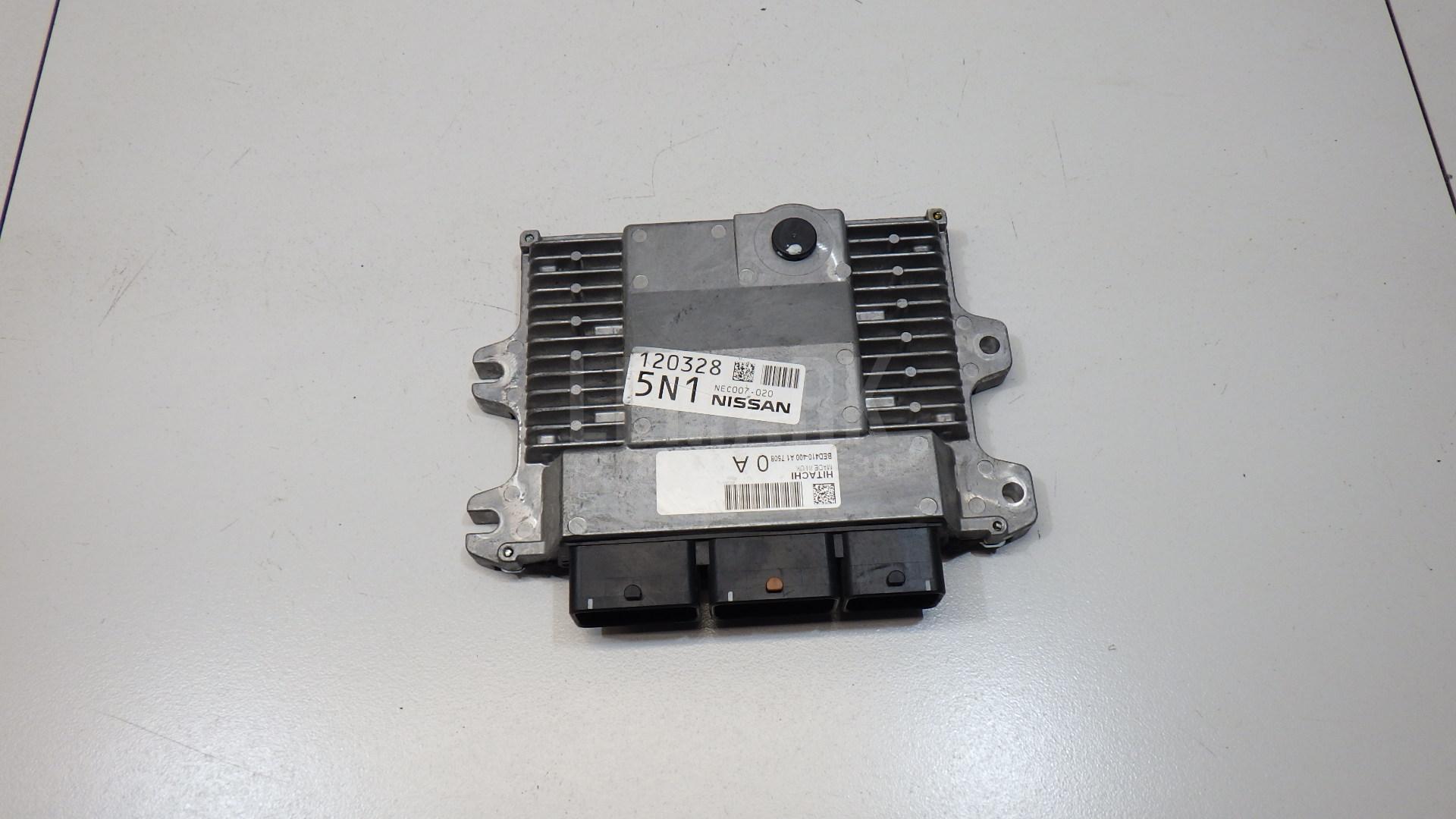 Блок управления двигателем 237034EF0A Nissan