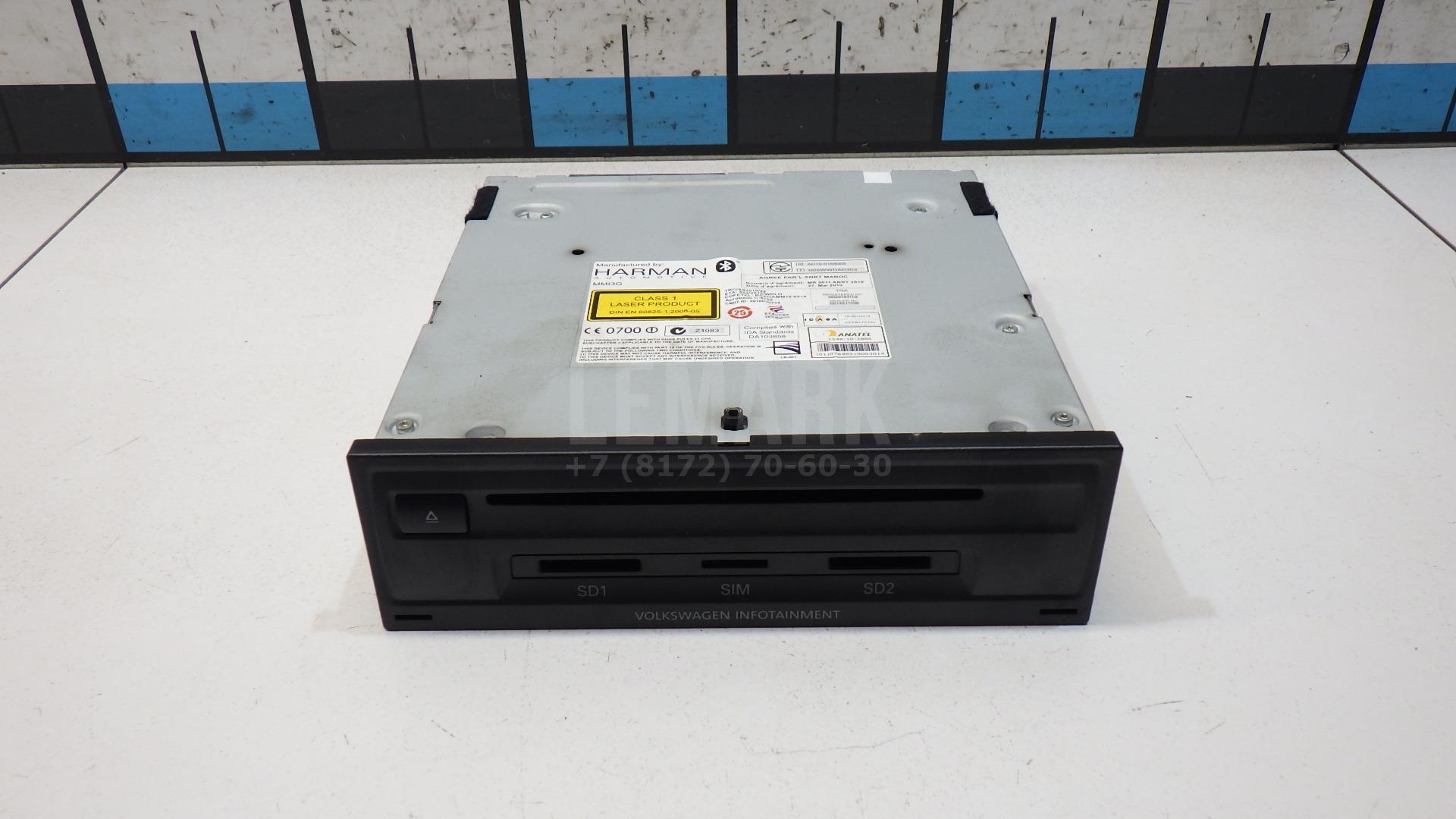 Проигрыватель CD/DVD 7P6035764D VAG