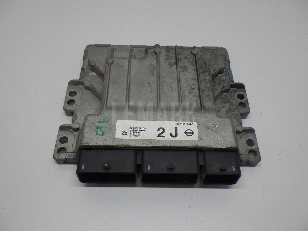 Блок управления двигателем 23710HX42C Nissan