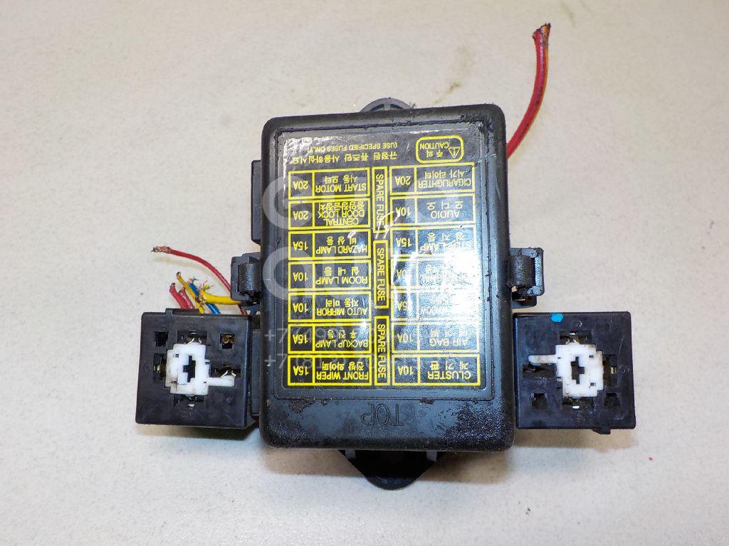 Дэу матиз блок предохранителей в салоне схема предохранителей