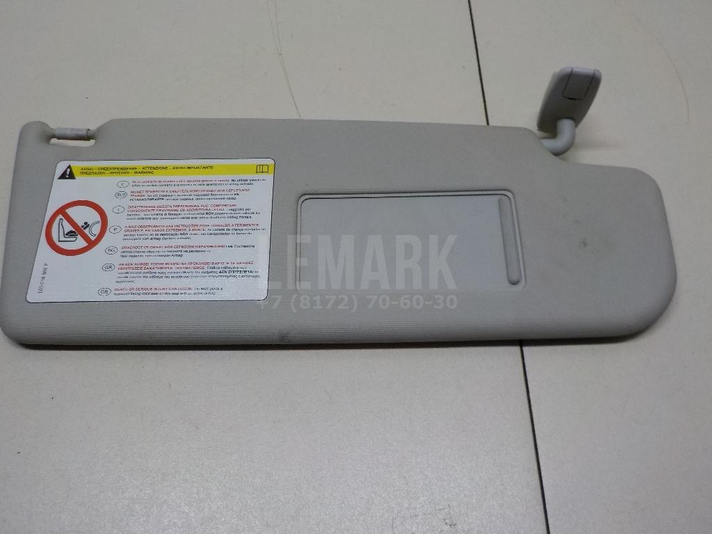 Козырек солнцезащитный (внутри) 1Z0857552BR2F4 VAG
